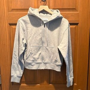 Athleta Light Gray Hoodie